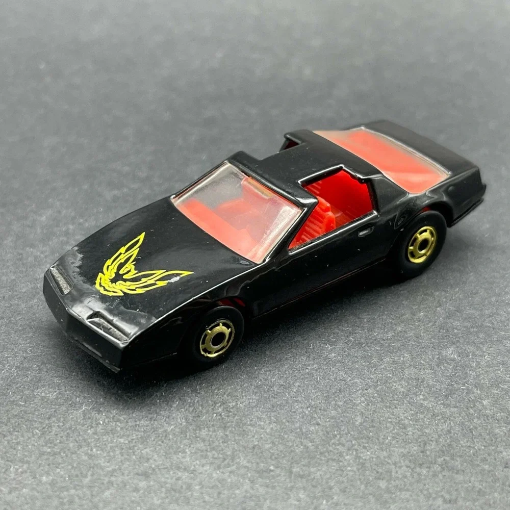 Hot Wheels 1980s Pontiac Firebird T-Tops Car Black‎ Diecast 1/64 Scale Loose